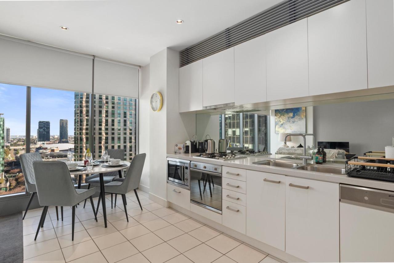 Sophisticated Designer Condo W River & City Views Melbourne Eksteriør billede