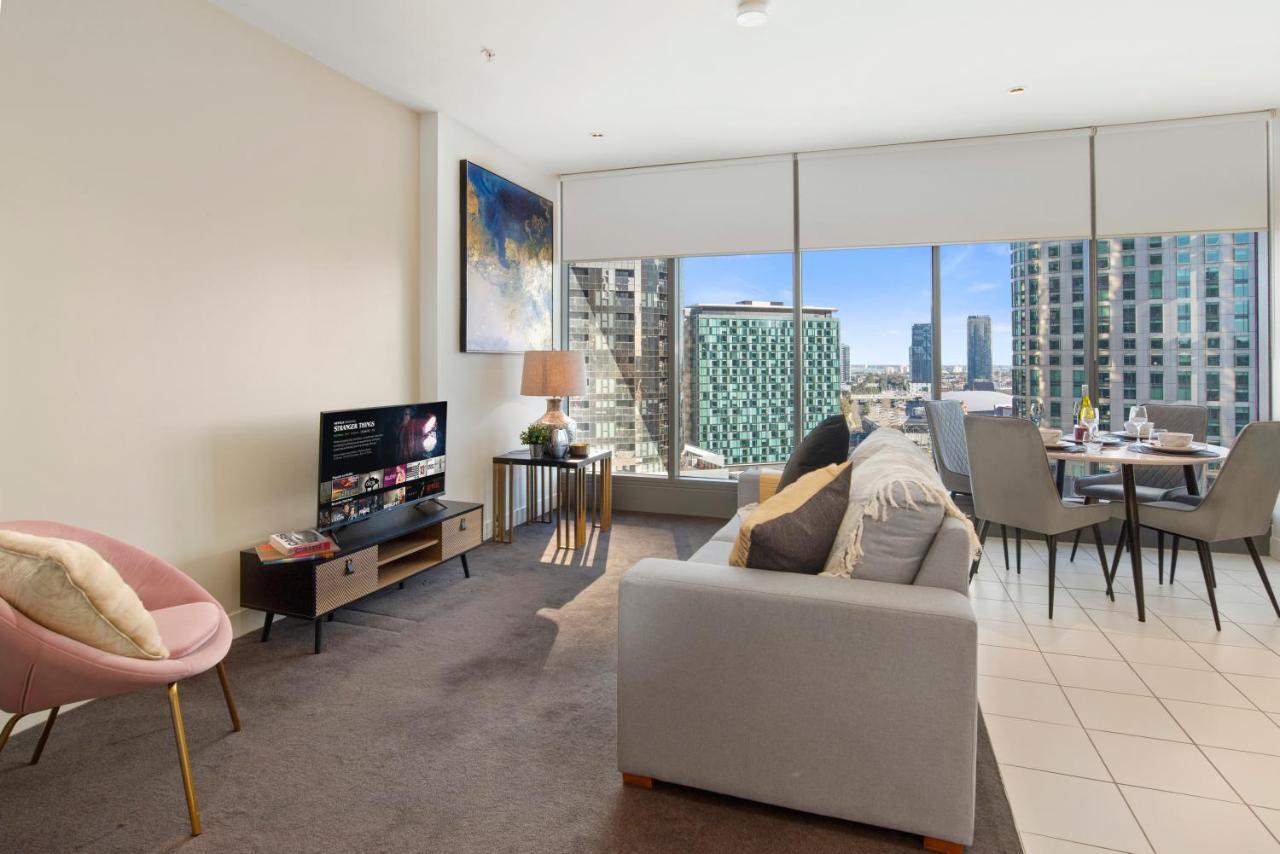 Sophisticated Designer Condo W River & City Views Melbourne Eksteriør billede