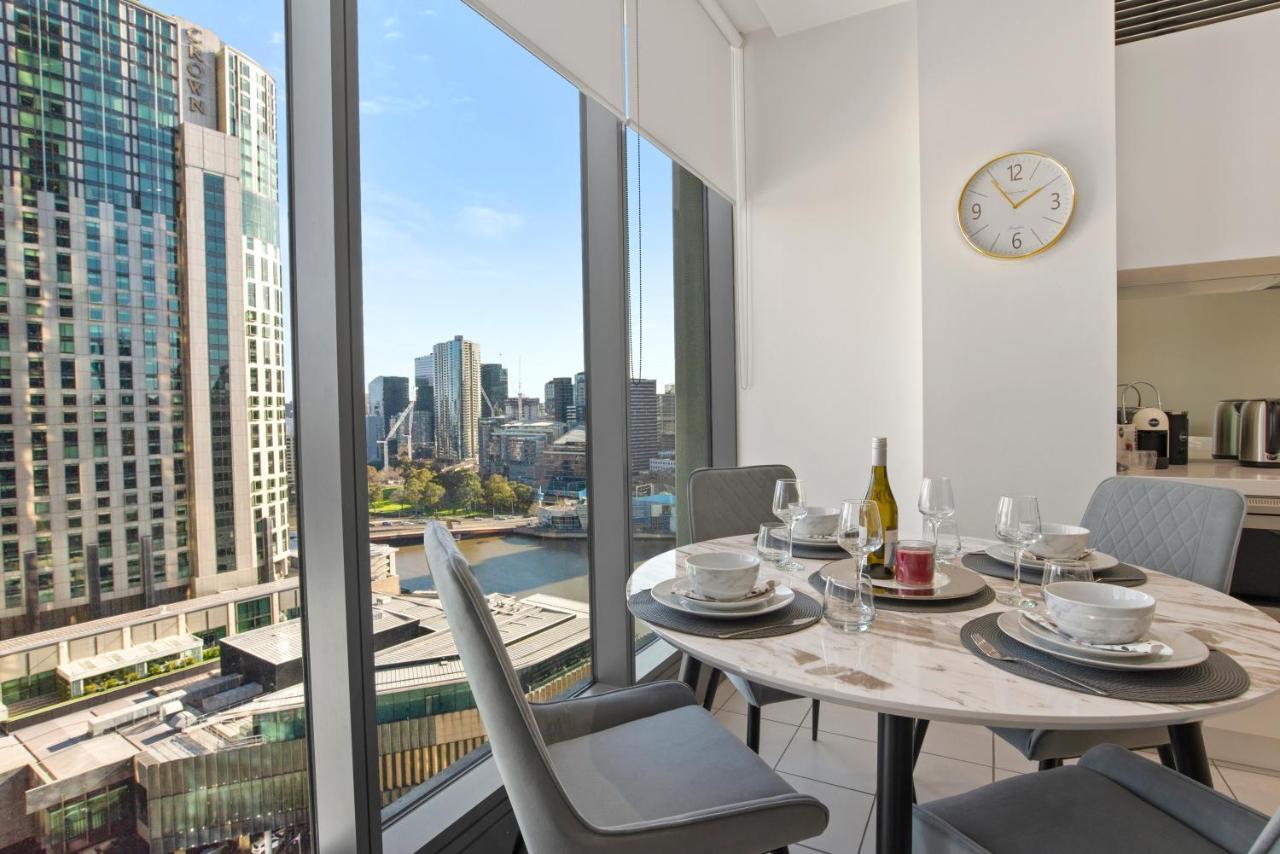 Sophisticated Designer Condo W River & City Views Melbourne Eksteriør billede